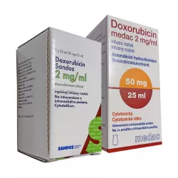 Доксорубицин Sandoz Medac Словения/Австрия 2мг/мл фл. 25мл (50мг) в Краснодаре и области фото