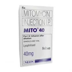 Митомицин (Mitomycin 40mg) порошок д/пригот. р-ра д/инъекц 40мг фл 1шт в Краснодаре и области фото