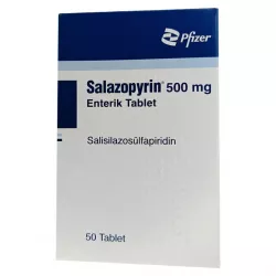 Салазопирин Pfizer табл. 500мг №50 в Краснодаре и области фото