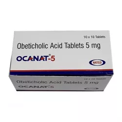 Окалива генерик (Ocanat / Ocabest - 5) :: Обетихолевая кислота 5мг табл. №100 в Краснодаре и области фото