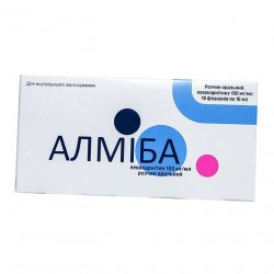 Алмиба сироп для детей 100 мг/мл 10 мл №10 в Краснодаре и области фото