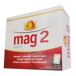 Маг 2, Mag 2, Магний 184мг порошок-саше для приготовл. раствора для питья №30 в Краснодаре и области фото