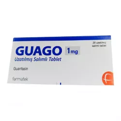 Гуанфацин Гуаго Guago : аналог Эстулик таб. 1мг N28 в Краснодаре и области фото