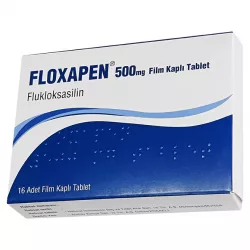 Флуклоксациллин 500мг Floxapen таб. п/о  №16 в Краснодаре и области фото