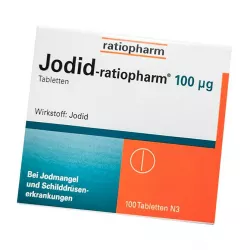 Йодид Ратиофарм (Калия Йодид) ГЕРМАНИЯ Ratiopharm 100мкг таб. №100 в Краснодаре и области фото