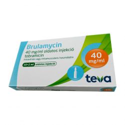 Бруламицин раствор для инъекций 40мг/мл 2мл! (80мг) ампулы №10 в Краснодаре и области фото