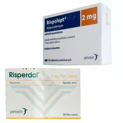 Рисполепт таб. 2мг (название Rispolept / Risperdal) №20 в Краснодаре и области фото