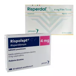 Рисполепт таб. 4мг (название Rispolept / Risperdal) №20 в Краснодаре и области фото