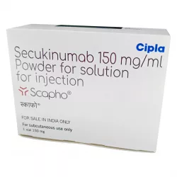 Секукинумаб Козэнтикс аналог :: Secukinumab (Scapho) 150мг лиофил. д/р-ра для п/к введ №1 в Краснодаре и области фото
