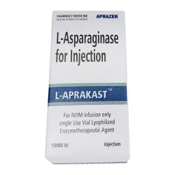 Аспарагиназа (L аспарагиназа) L-Aprakast 10000 МЕ лиоф. для приг. р-ра для инъек. №1 в Краснодаре и области фото
