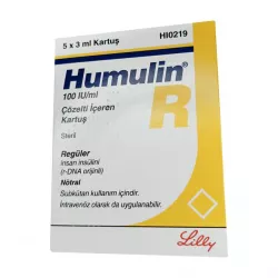 Хумулин Регуляр инсулин (Humulin-R) 100 МЕ/мл сусп. для ин. 3мл 5шт в Краснодаре и области фото
