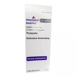 Мунджаро 2,5 мг / доза 4 дозы :: Тирзепатид Mounjaro KwikPen в Краснодаре и области фото