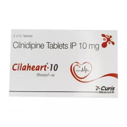 Цилнидипин таб. :: Cilaheart 10 мг №45 в Краснодаре и области фото