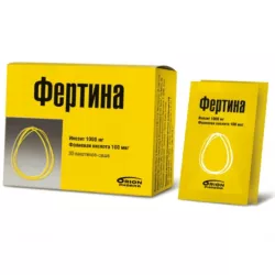 Фертина Инозит и Фолиевая кислота пак.саше 3г 30шт в Краснодаре и области фото