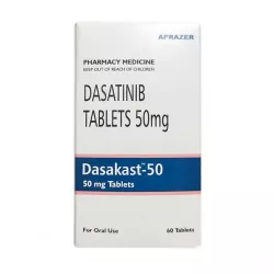 Дазатиниб (Dasakast) :: полный аналог Спрайсел :: таб. 50мг №60 в Краснодаре и области фото