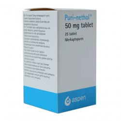 Пури-нетол (Пуринетол, Меркаптопурин) в таблетках 50мг N25 в Краснодаре и области фото